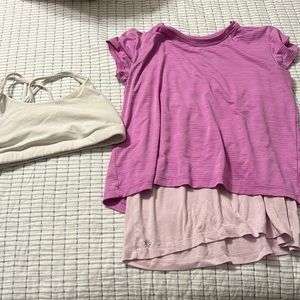Athleta Girl top and bra!